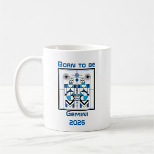 Mug Né pour être Gémeaux