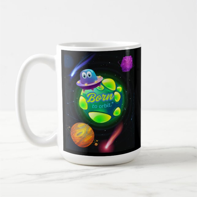 Mug Né pour orbiter  (Gauche)