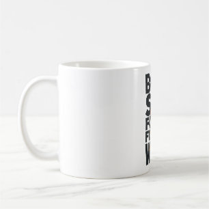 Mug né pour tuer forcé au travail