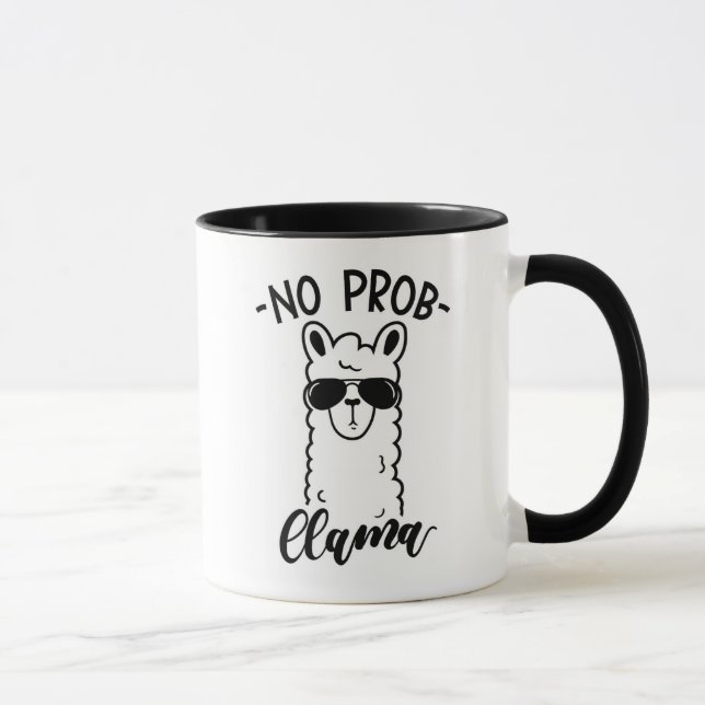 Mug Ne refroidissez aucun lama de Prob (Droite)
