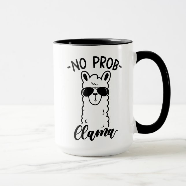 Mug Ne refroidissez aucun lama de Prob (Droite)