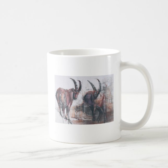 Mug Ne regardez pas vers le bas (Droite)