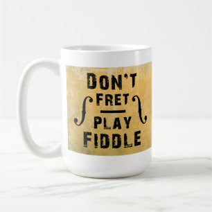 Mug Ne rongez pas le cadeau de violon de violon de jeu