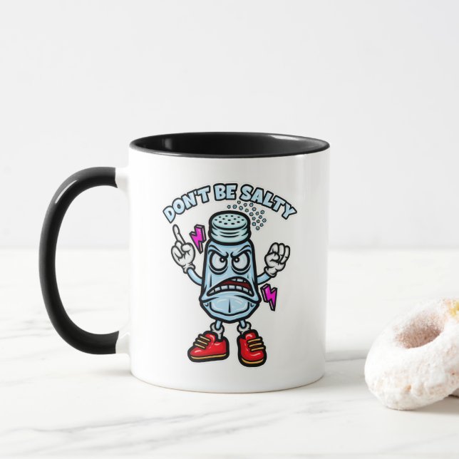 Mug Ne sois pas salé (Avec donut)