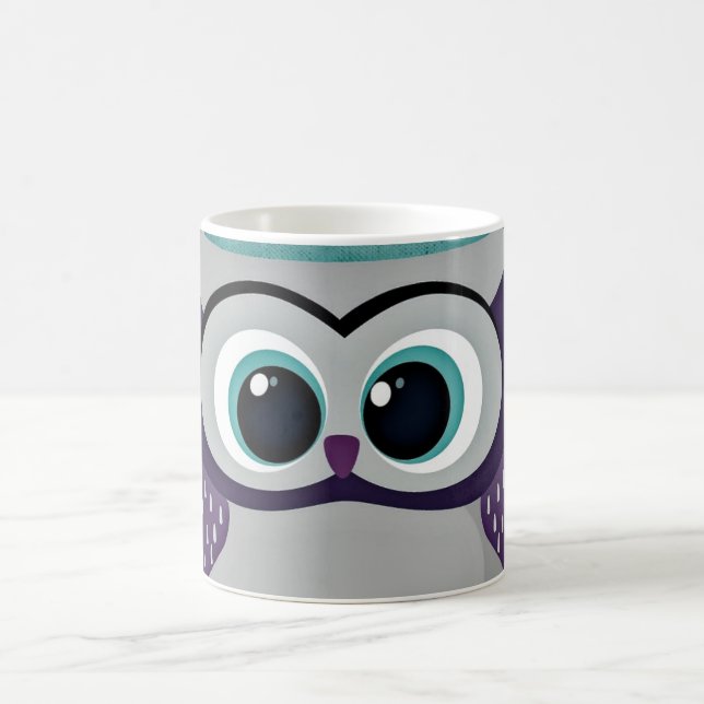 Mug Ne sois pas un hibou bleu (Centre)