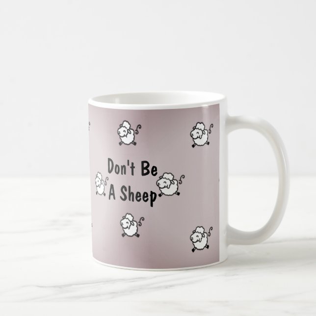 Mug Ne sois pas un mouton (Droite)
