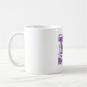 Mug Ne sous-estimez jamais le pouvoir d'une golfeuse