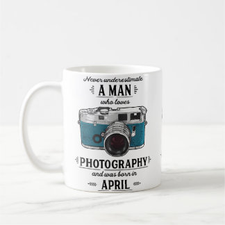 Mug Ne sous-estimez jamais un homme qui aime la photog