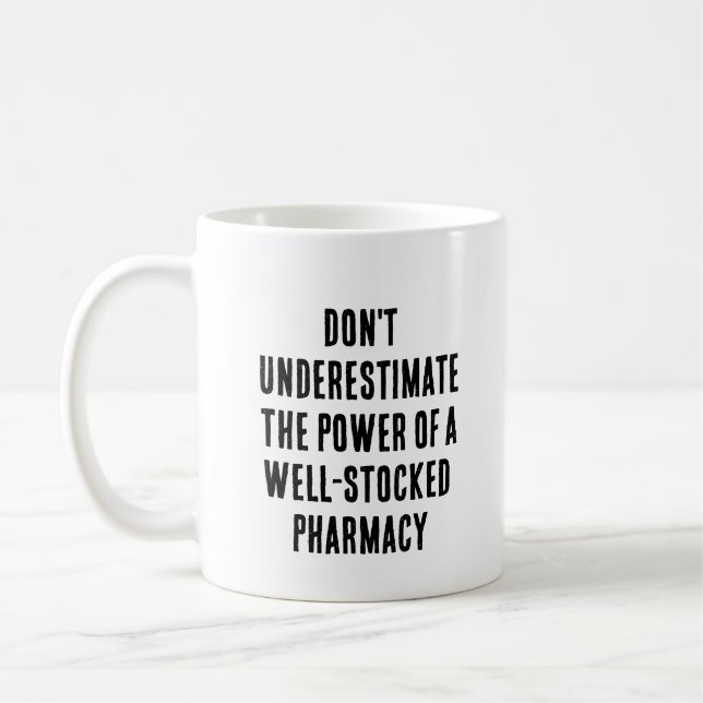 Mug Ne sous-estimez pas la puissance d'un bien approvi (Gauche)