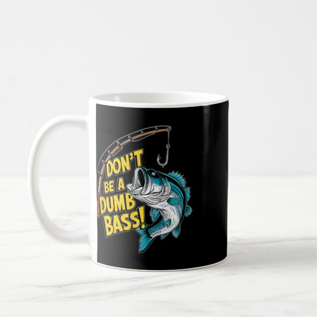 Mug Ne soyez pas un pêcheur parfait idiot B Fun (Gauche)