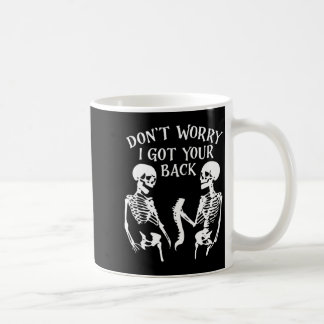 Mug Ne t'inquiète pas, je couvre tes arrières Crâne Sq