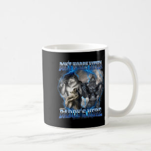 Mug Ne t'inquiète pas, minou, papa est là, loup alpha