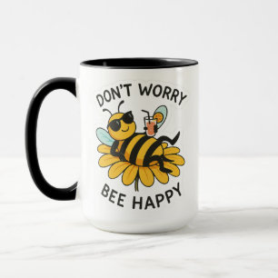 Mug Ne t'inquiète pas sois heureux