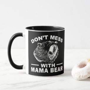 Mug Ne Touchez Pas À Maman Ours Fête Des Mères Maman C