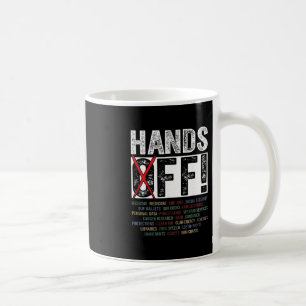 Mug Ne touchez pas à nos droits, protégeons la démocra