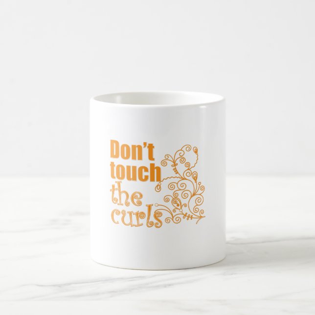 Mug Ne touchez pas aux boucles ! (Centre)