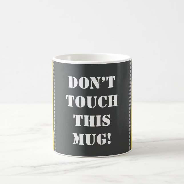 Mug "NE TOUCHEZ PAS CETTE BOUE !" + Régions Jaunes Sol (Centre)
