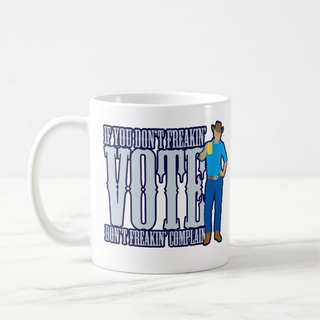 Mug Ne votez pas Ne vous plaignez pas (Gauche)
