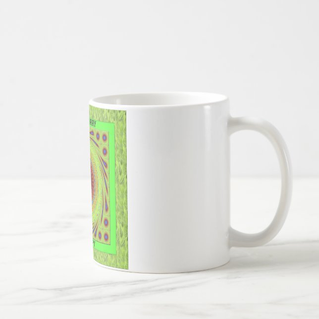Mug Ne vous inquiétez pas d'être heureux d'impression  (Droite)