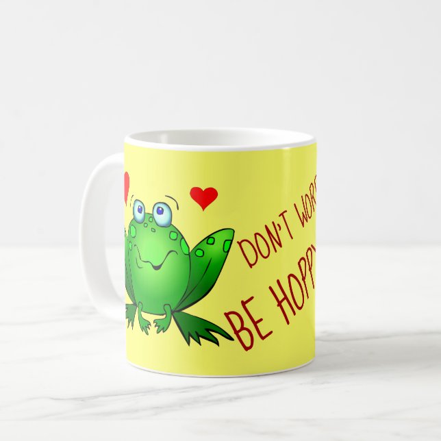 Mug Ne vous inquiétez pas, soyez sauteurs Cute Mignons (Devant gauche)
