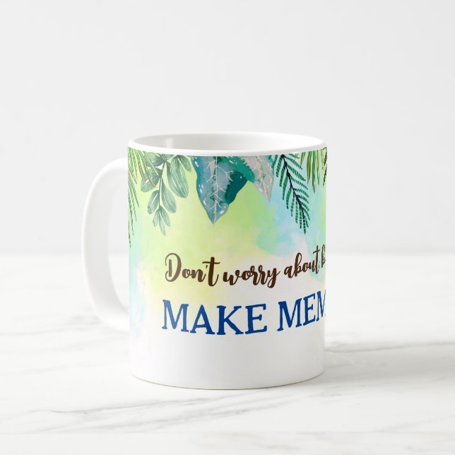 Mug Ne vous souciez pas d'être un devis parfait (Devant gauche)