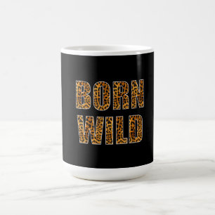 Mug Né Wild Cheetah Tiger Lion Poster de animal Leopar