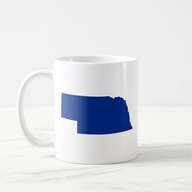 Mug Nebraska en bleu (Gauche)