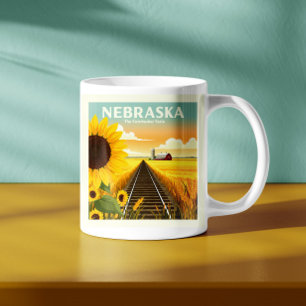 Mug Nebraska vintage