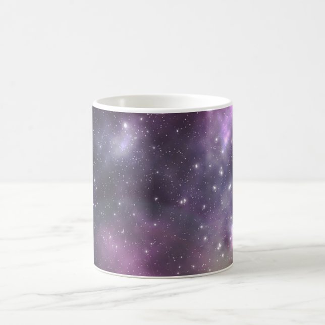 Mug Nebula Cool colorée et étoiles dans l'espace (Centre)