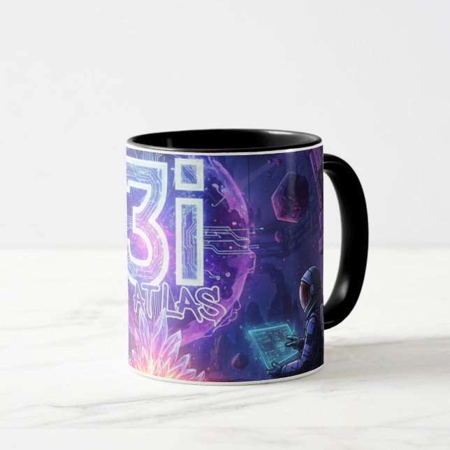 Mug Nebula Nomads Space Astronaut Sci-Fi 3i Atla (Devant droit)