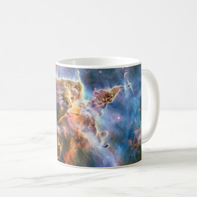 Mug nébuleuse de galaxie spatiale. Les étoiles de l'un (Devant droit)