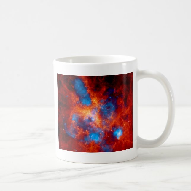 Mug Nébuleuse de la Tarentule, photo spatiale infrarou (Droite)