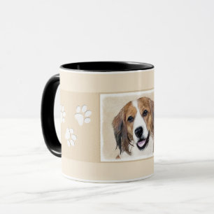 Mug Nederlandse Kooikerhondje Peinture - L'art du chie