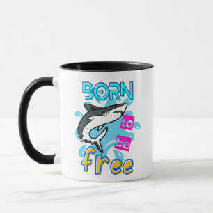 MUG NÉE POUR ÊTRE LIBRE