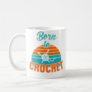 Mug Née pour le crochet tricot laine crochet