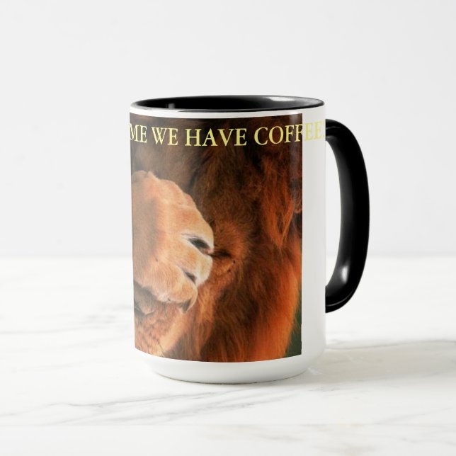 MUG NEEDY LION (Devant droit)