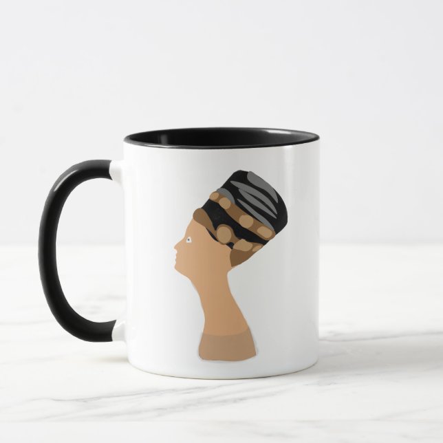 Mug Nefertiti, reine d'Égypte (Gauche)