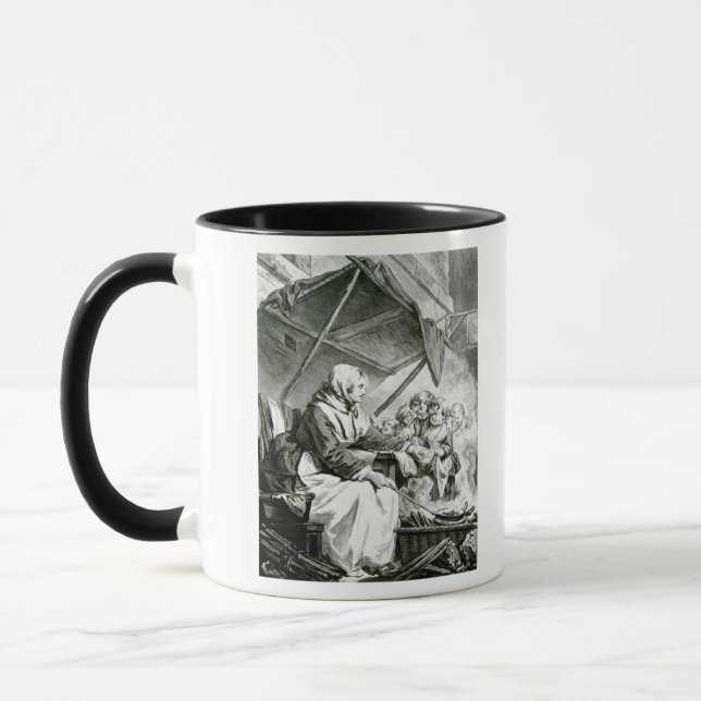 Mug Négociation au-dessus des châtaignes (Gauche)