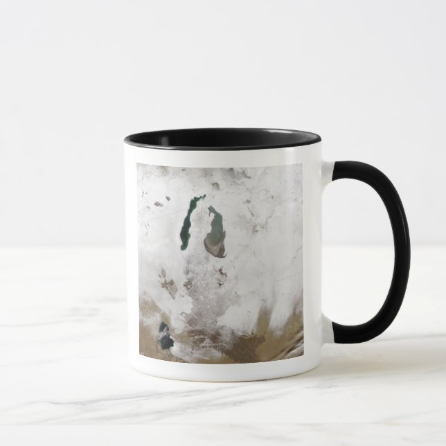 Mug Neige autour de la mer d'Aral (Droite)