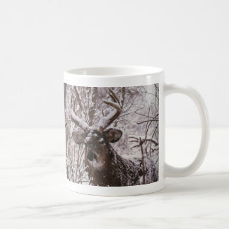 Mug neige-cerfs communs