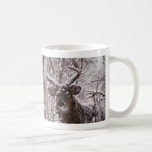 Mug neige-cerfs communs (Droite)