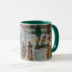 Mug Neige en avril par Maurice Prendergast, art ancien