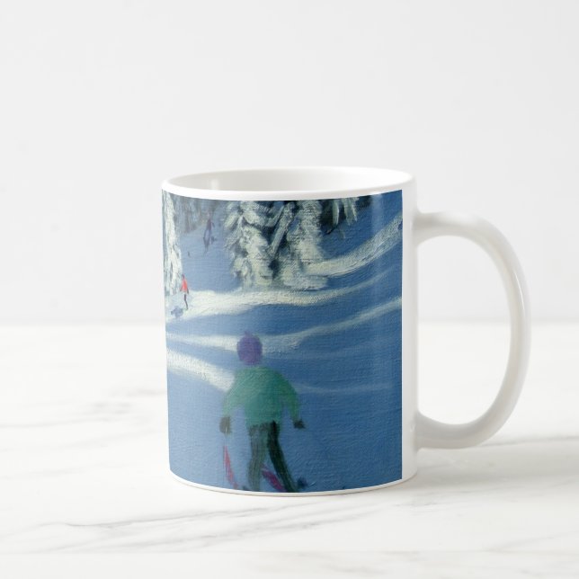 Mug Neige fraîche Morzine France (Droite)