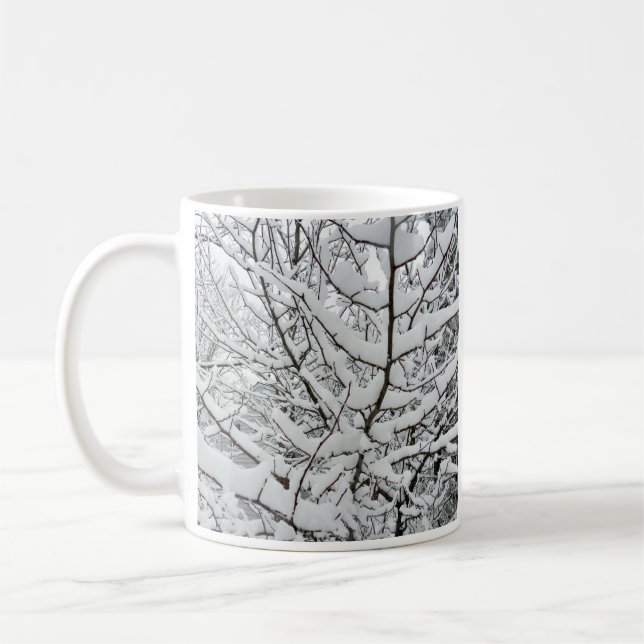 MUG NEIGE SUR LES BRANCHES (Gauche)