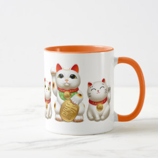 Mug neko de maneki de 招き猫