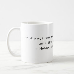 Mug Nelson Mandela - Impossible