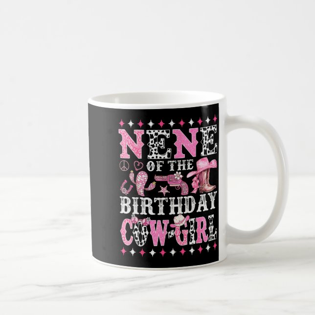 Mug Nene Of The Birthday Cowgirl Rodeo Western Country (Droite)