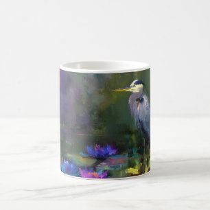 Mug Nénuphar enchanté de l'étang Nature Aquarelle