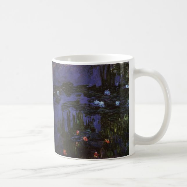 Mug Nénuphars de Claude Monet, Impressionnisme Vintage (Droite)
