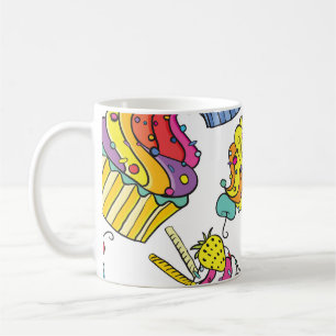 Mug Neon Cakes : Pop Art Motif.